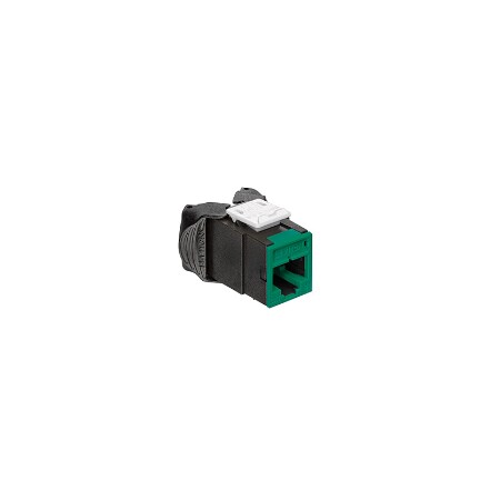 Leviton BACKSHELL CONNECTORS JACK AX1 C6 UTP GN 61UJK-RV6